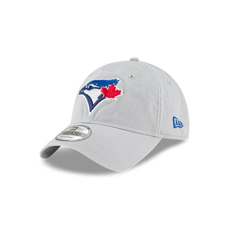 MLB Toronto Blue Jays Core Classic 9Twenty Adjustable (DVV2939) - Grey New Era Caps